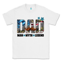 White dad man myth legend Classic Tee - HRA Design Shop