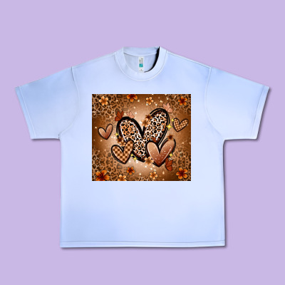 Melanin Hearts Urban Heavy Tee Designed By Zillion Design Studio
