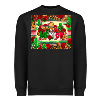 Black viva mexico Heavyweight Sweatshirt - Zillion Design Studio