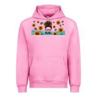 Fuchsia Pink western mama messy bun Urban Hoodie - Jasminsmagicworld