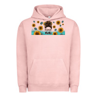 Pigment Salmon western mama messy bun Urban Hoodie - Jasminsmagicworld