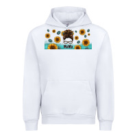 White western mama messy bun Urban Hoodie - Jasminsmagicworld