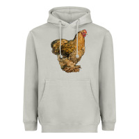 Moon Dust Cochin Chicken Heavyweight Hoodie - LillyAllenDesigns