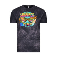 Cloud Black summer time sunset glasses Vintage Tee - BarkalooDesign