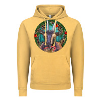 Vintage Mustard Dark Goat Christmas Vintage Hoodie - RanaPortraitStore