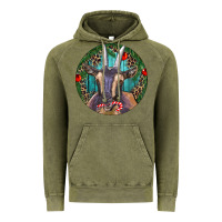 Dark Goat Christmas Vintage Hoodie | Teevron