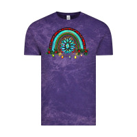 Cloud Purple gemstone christmas rainbow Vintage Tee - RanaPortraitStore