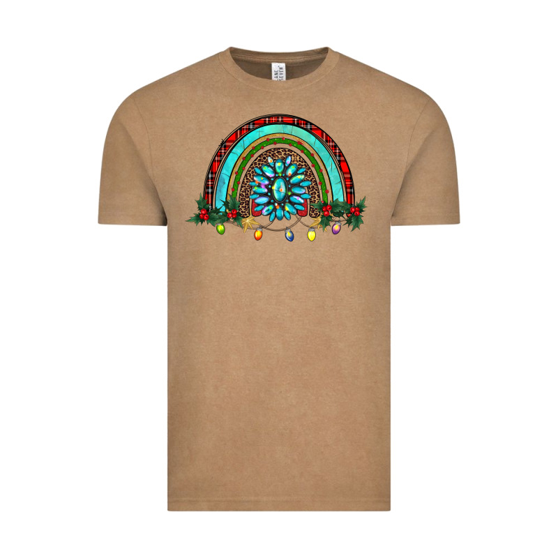 Gemstone Christmas Rainbow Vintage Tee by RanaPortraitStore | Teevron