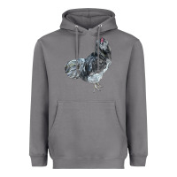 Storm Ameraucana Rooster Heavyweight Hoodie - LillyAllenDesigns