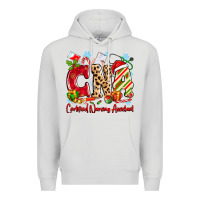 Dove Grey CNA Certified Nursing Assistant Christmas Premium Hoodie - MaliasSmallBusiness