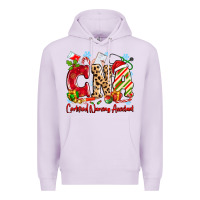 Lilac CNA Certified Nursing Assistant Christmas Premium Hoodie - MaliasSmallBusiness