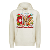 Oatmeal Heather CNA Certified Nursing Assistant Christmas Premium Hoodie - MaliasSmallBusiness