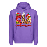 Purple CNA Certified Nursing Assistant Christmas Premium Hoodie - MaliasSmallBusiness