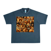 Midnight Navy melanin butterfly Urban Heavy Tee - Zillion Design Studio