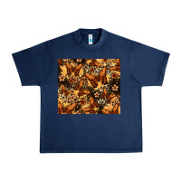 Navy melanin butterfly Urban Heavy Tee - Zillion Design Studio