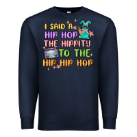 Navy i said a hip hop Premium Sweatshirt - MaliasSmallBusiness