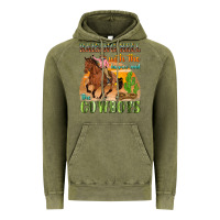 Vintage Olive raising hell with the hippies and the cowboys Vintage Hoodie - texasbilliewilder
