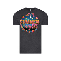 Vintage Black summer nights Vintage Tee - texasbilliewilder