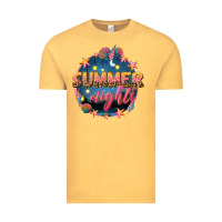 Vintage Mustard summer nights Vintage Tee - texasbilliewilder