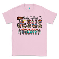 Bubblegum Pink only talking jesus today Classic Tee - CowhideDigitalArt