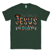 Sports Green only talking jesus today Classic Tee - CowhideDigitalArt