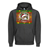 Charcoal Heather when you're dead inside but it's christmas Zipper Hoodie - Artiststas