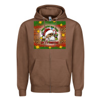 Chestnut when you're dead inside but it's christmas Zipper Hoodie - Artiststas