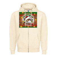 Sandshell when you're dead inside but it's christmas Zipper Hoodie - Artiststas