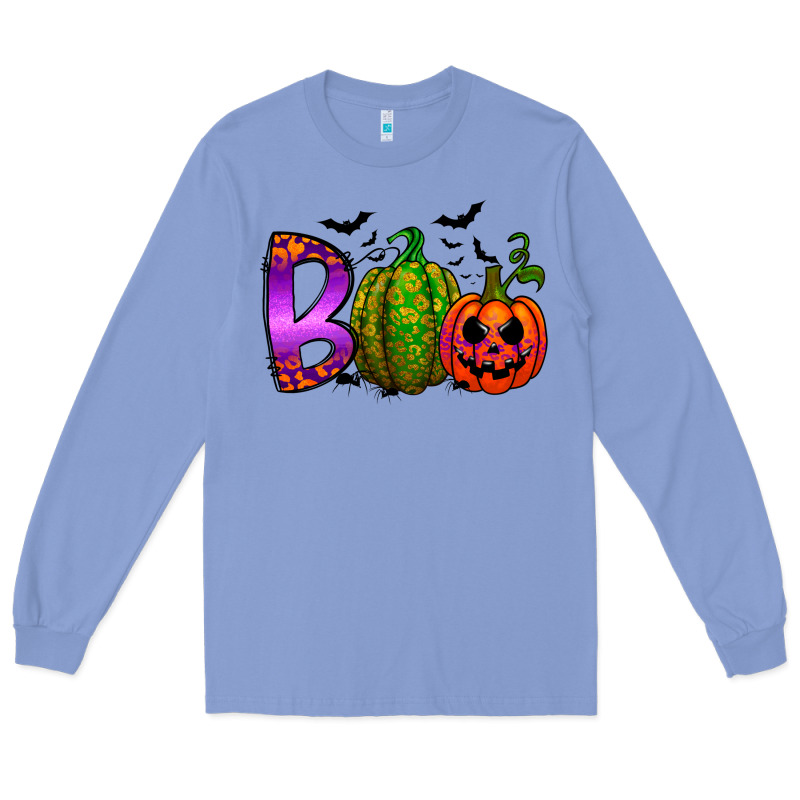 Boo Halloween Long Sleeve Tee by RacoonDesign | Teevron