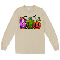 Mushroom boo halloween Long Sleeve Tee - RacoonDesign