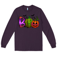 Plum boo halloween Long Sleeve Tee - RacoonDesign