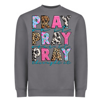Storm pray on it pray over it pray throught it Heavyweight Sweatshirt - texasbilliewilder
