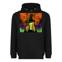Black halloween witch tumbler Heavyweight Hoodie - Jasminsmagicworld