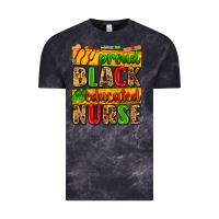 Cloud Black proud black educated nurse Vintage Tee - Zillion Design Studio