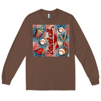 Chestnut baseball Long Sleeve Tee - AdoDesignShop
