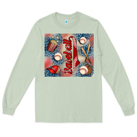 Matcha baseball Long Sleeve Tee - AdoDesignShop