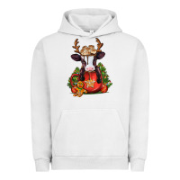 Pigment Lunar Rock christmas baby cow hot cocoa Urban Hoodie - Jasminsmagicworld