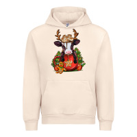 Sandshell christmas baby cow hot cocoa Urban Hoodie - Jasminsmagicworld