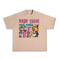 Burro keep calm and make coffee Urban Heavy Tee - Zillion Design Studio
