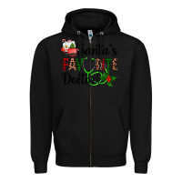 Black santa's favorite doctor Zipper Hoodie - AdoDesignShop