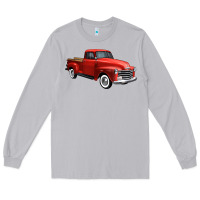 Moon Dust western red truck right 34 view 1 Long Sleeve Tee - FaDigitalArtStudio