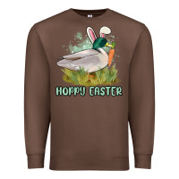 Chestnut hoppy easter duck hunting Premium Sweatshirt - MaliasSmallBusiness