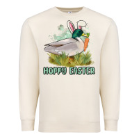 Sandshell hoppy easter duck hunting Premium Sweatshirt - MaliasSmallBusiness