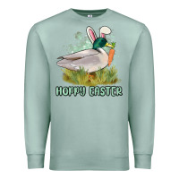 Seafoam hoppy easter duck hunting Premium Sweatshirt - MaliasSmallBusiness