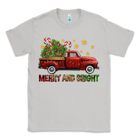 Moon Dust Merry And Bright Christmas Trees Truck Classic Tee - FaDigitalArtStudio