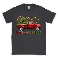 Smoke Merry And Bright Christmas Trees Truck Classic Tee - FaDigitalArtStudio