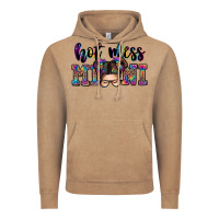Vintage Coffee mess mini messy bun Vintage Hoodie - Zillion Design Studio