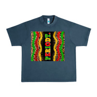 Midnight Navy juneteenth periodt Urban Heavy Tee - Zillion Design Studio