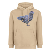 Mushroom Ameraucana Chicken Heavyweight Hoodie - LillyAllenDesigns
