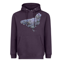 Plum Ameraucana Chicken Heavyweight Hoodie - LillyAllenDesigns
